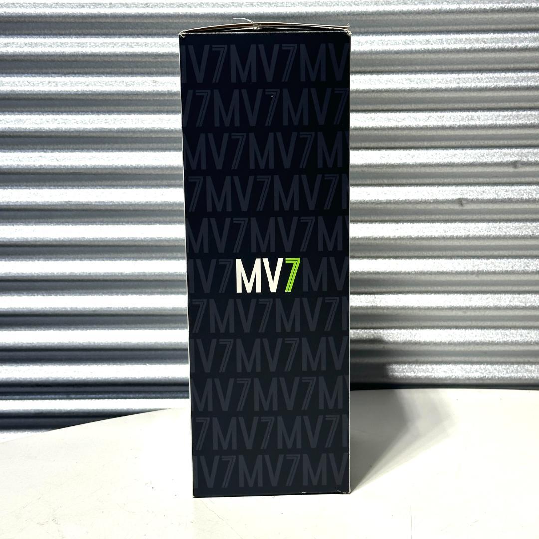 中古 SHURE シュア ポッドキャストマイクロホン MV-7-S-J