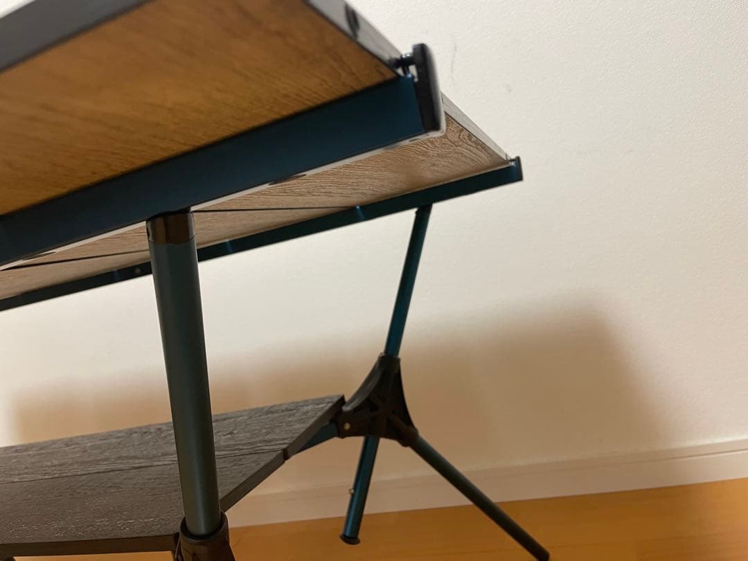 モンベル　マルチ フォールディング テーブル ワイド　下棚ボードセット　中古品