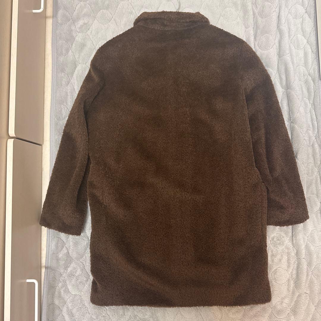 MaxMara　ダッフルコート　アルパカ　シャギー　ブラウン　サイズ38