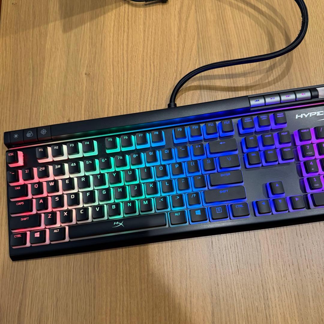 HyperX Alloy Elite 2 ゲーミングキーボード赤軸