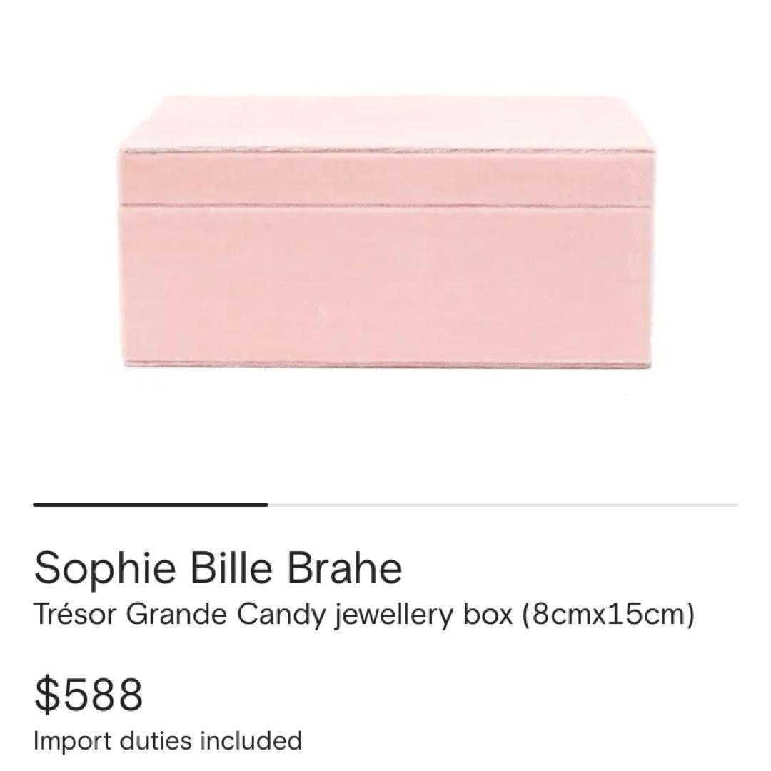 未使用　Sophie Bille Brahe ジュエリーボックス