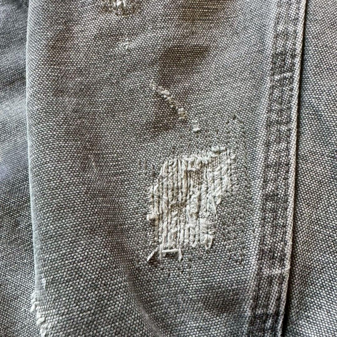 carharttカーハートアクティブジャケットモスグリーンL古着フェード短丈