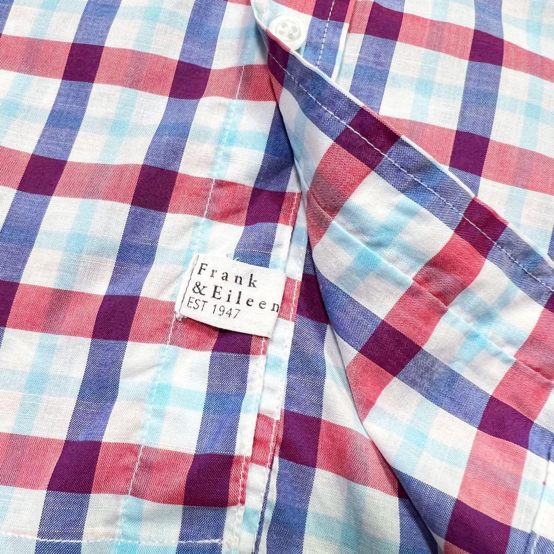 フランク&アイリーン LUKE チェック ロングスリーブシャツ XL相当 美品