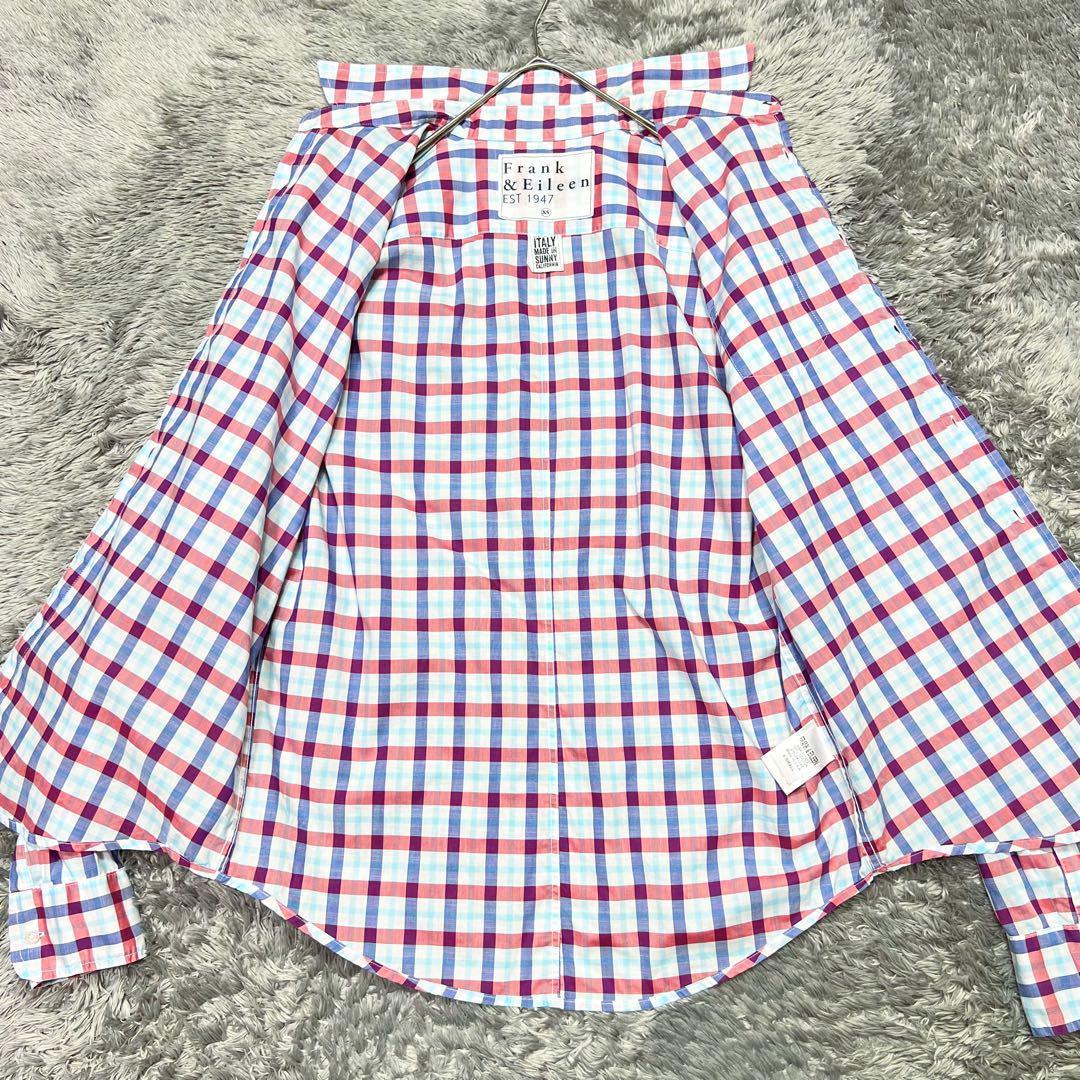 フランク&アイリーン LUKE チェック ロングスリーブシャツ XL相当 美品