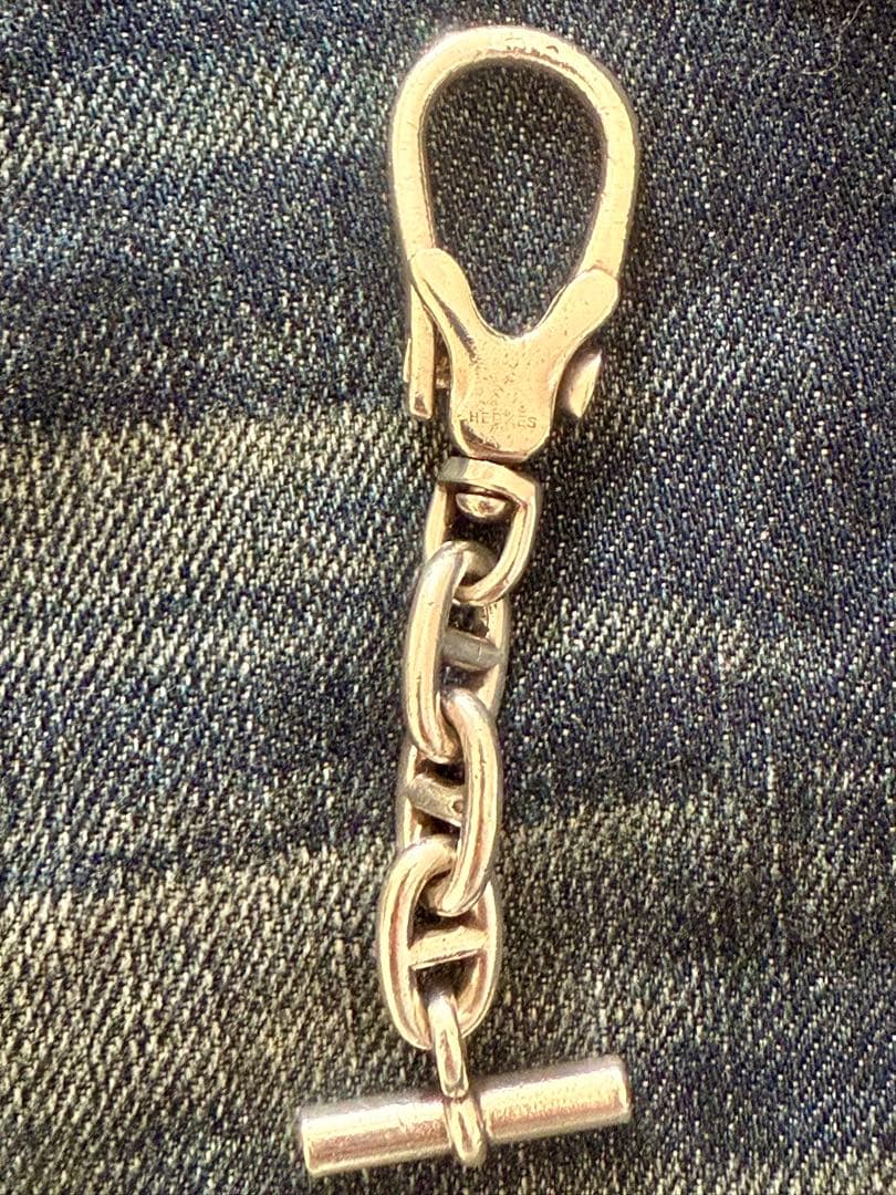 T*P様 HERMES シェーヌダンクル キーホルダー ヴィンテージエルメス　キ