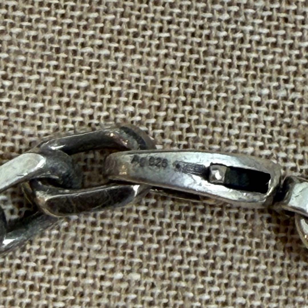 A*B様 【オークション実施中！】GUCCI シルバーチェーンブレスレット 19