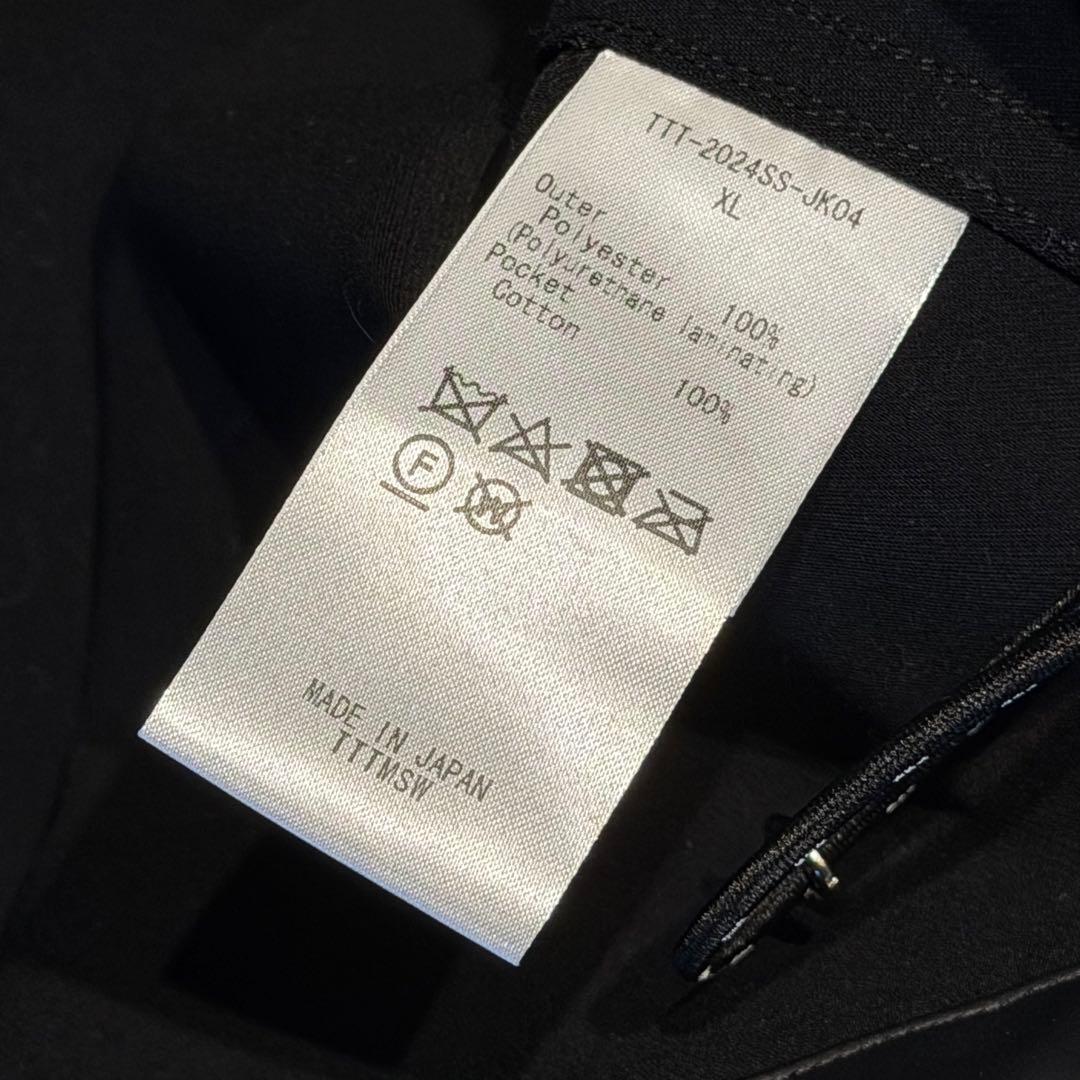 ジャケット・アウター TTTMSW Hooded laminate jacket XL