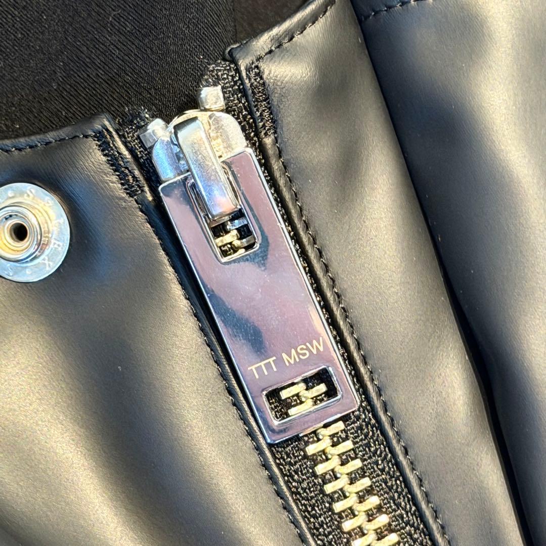 ジャケット・アウター TTTMSW Hooded laminate jacket XL