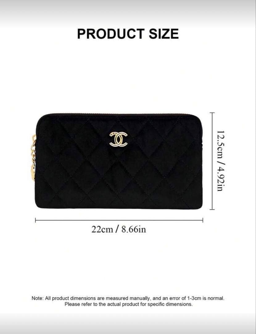 S*様 CHANEL ベルベット クラッチ