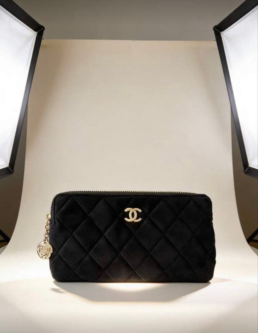 S*様 CHANEL ベルベット クラッチ