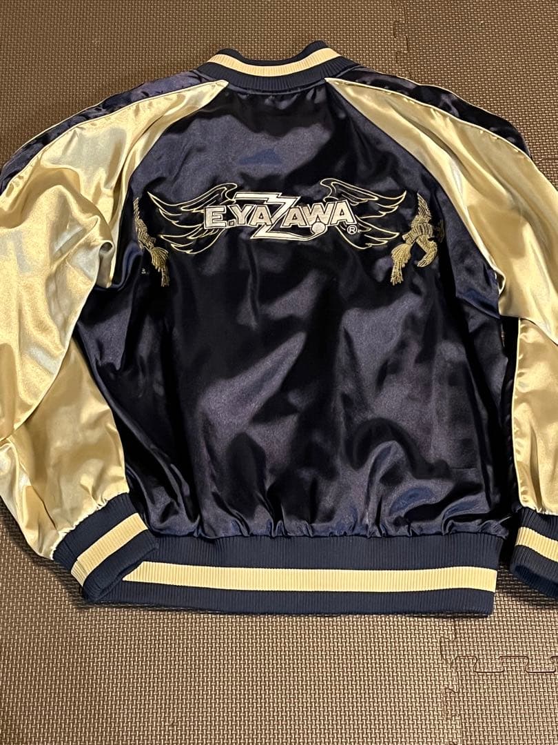 吉*田様 YAZAWA 矢沢永吉 プレミアムモルツ コラボ スカジャン 刺繍