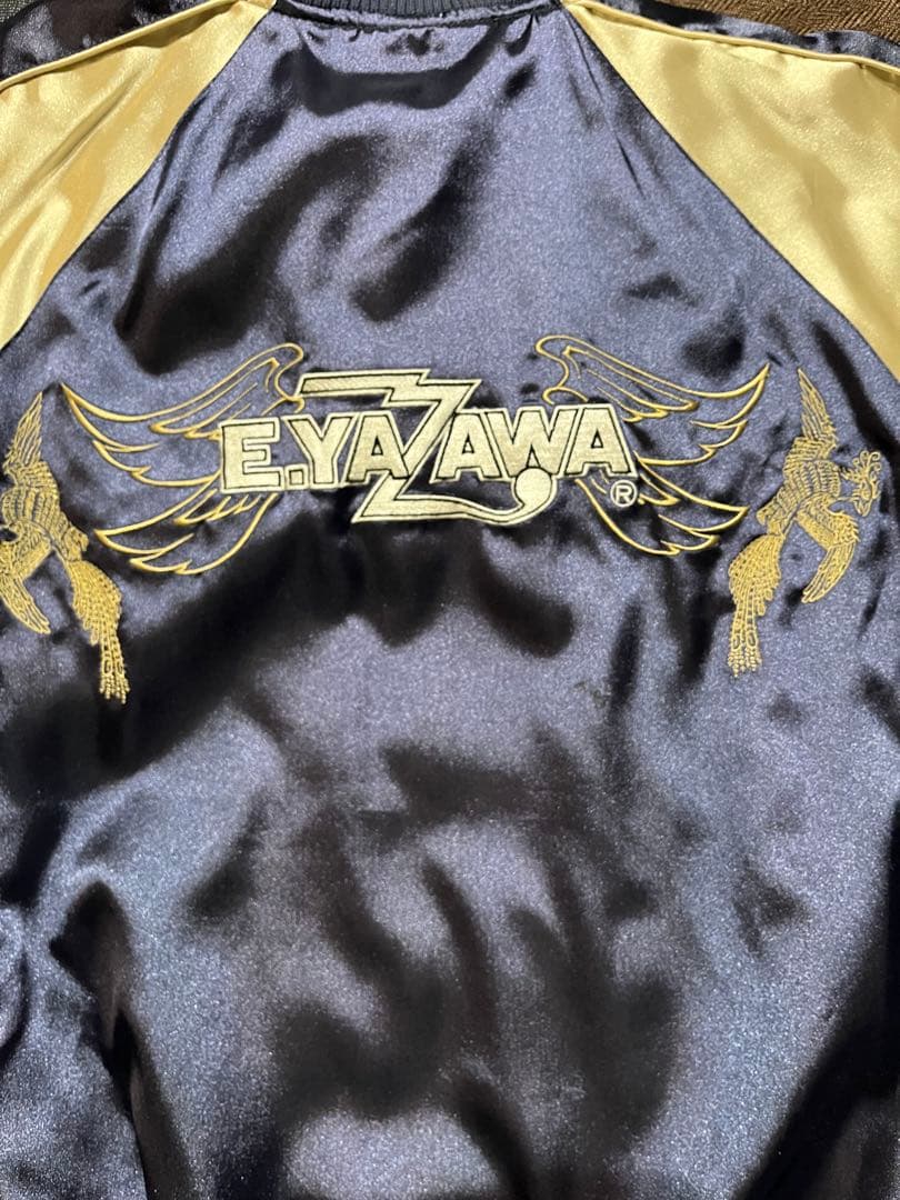 吉*田様 YAZAWA 矢沢永吉 プレミアムモルツ コラボ スカジャン 刺繍