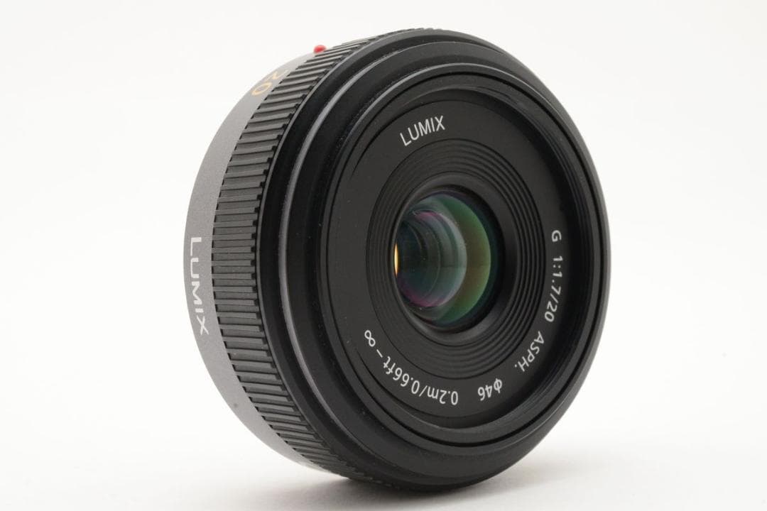 美品 Panasonic LUMIX G 20mm F1.7 ASPH