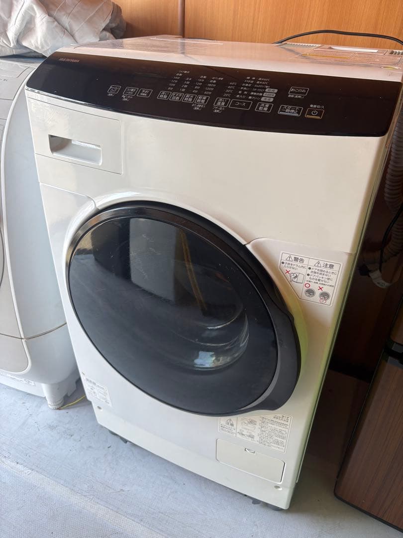 アイリスオオヤマ ドラム式洗濯機 HDK832A　8kg　2021年製