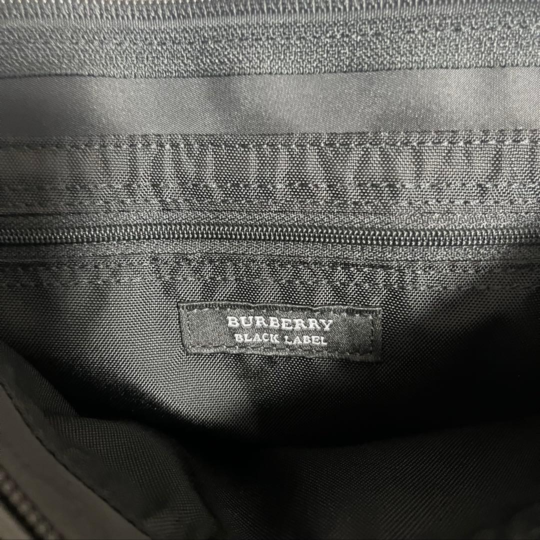 【専用】バーバリー ブラックレーベル ショルダーバッグ ノバチェック 黒