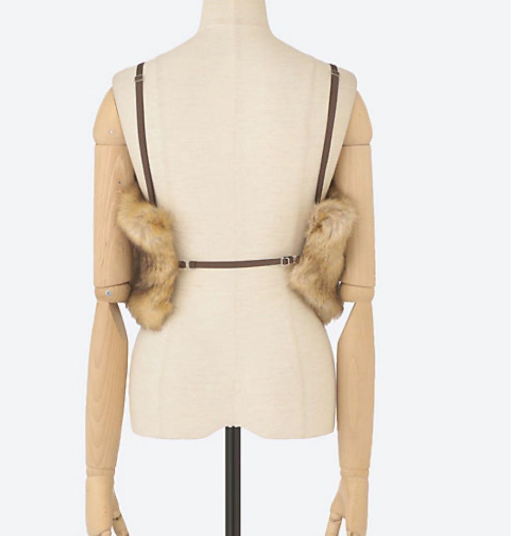 トップス Fumie Tanaka animal far bustier