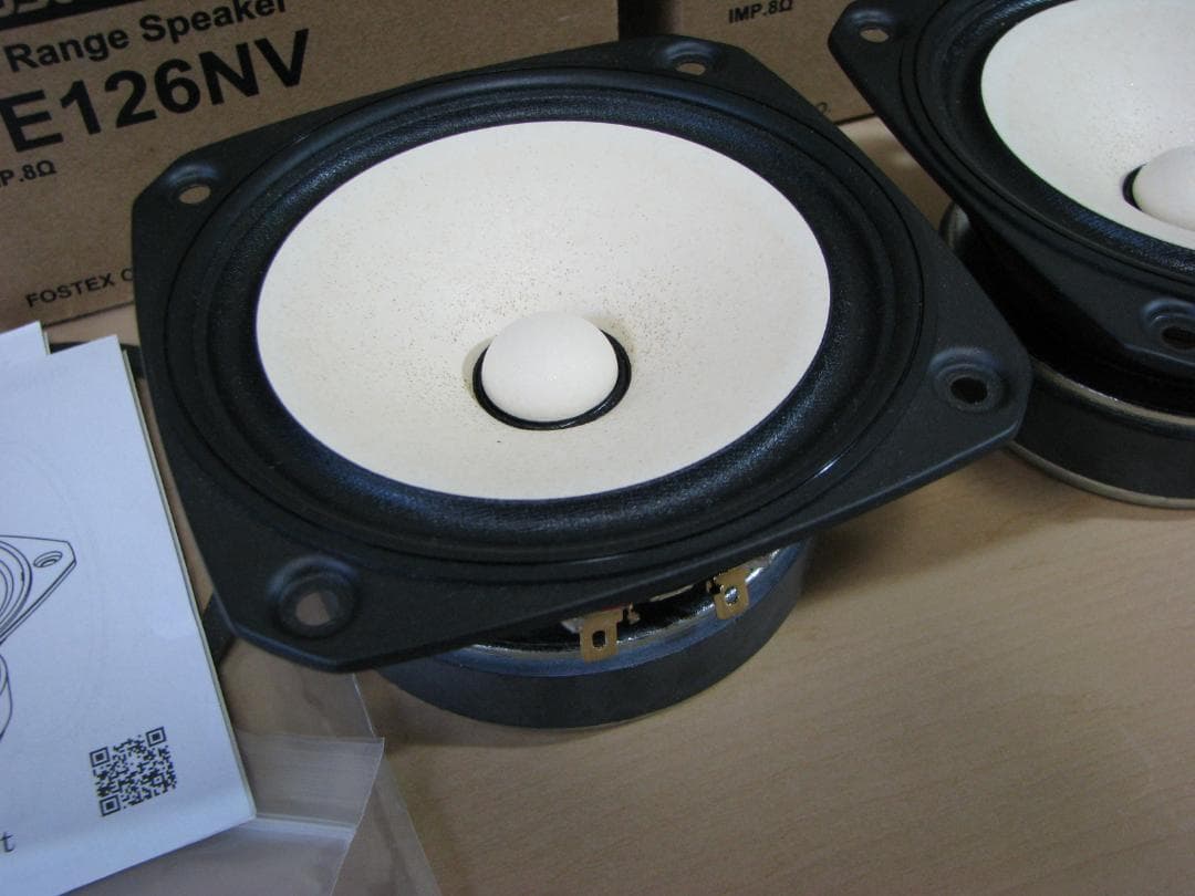 FOSTEX フォステクス　FE126NV　2個セット　美品