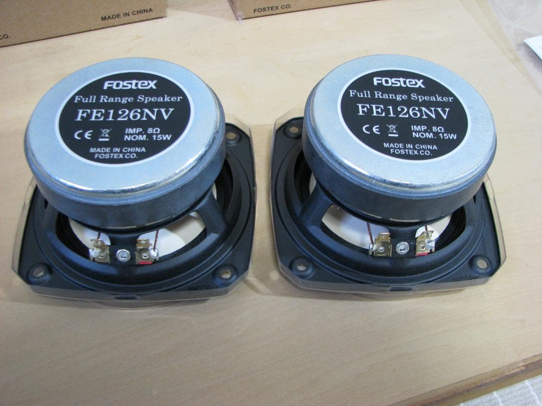 FOSTEX フォステクス　FE126NV　2個セット　美品