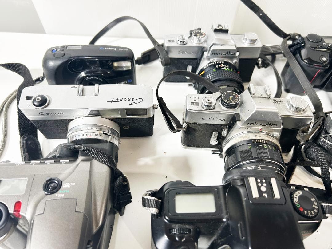 ★ジャンク品含む中古 Canon Nikon 他【フィルムカメラまとめ】FMHG