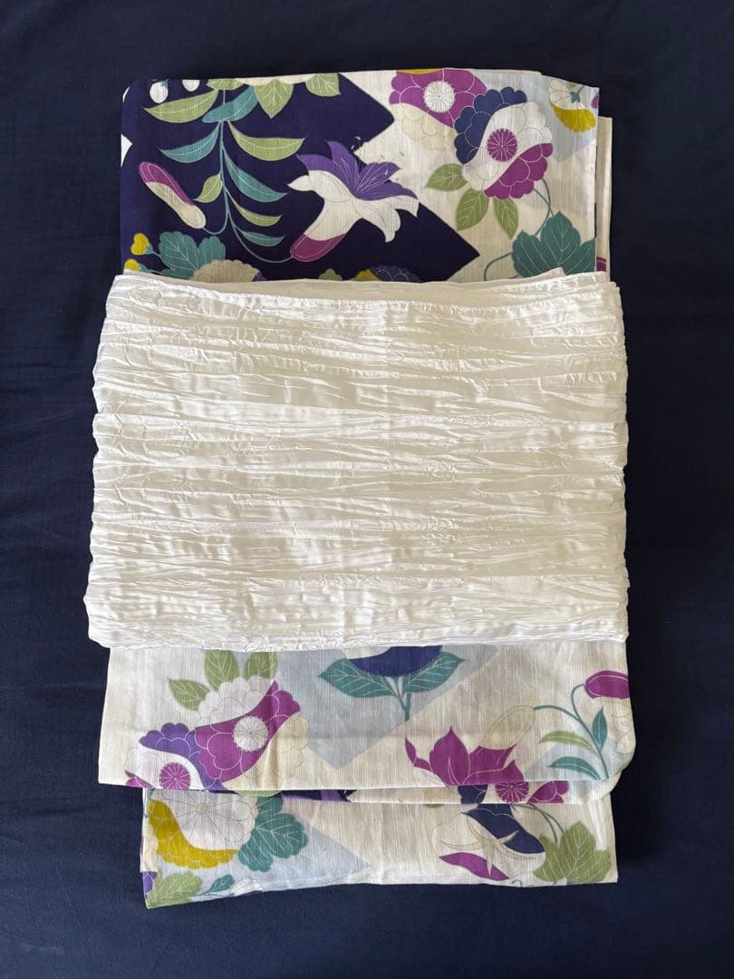 【未使用】撫松庵　浴衣　裄70