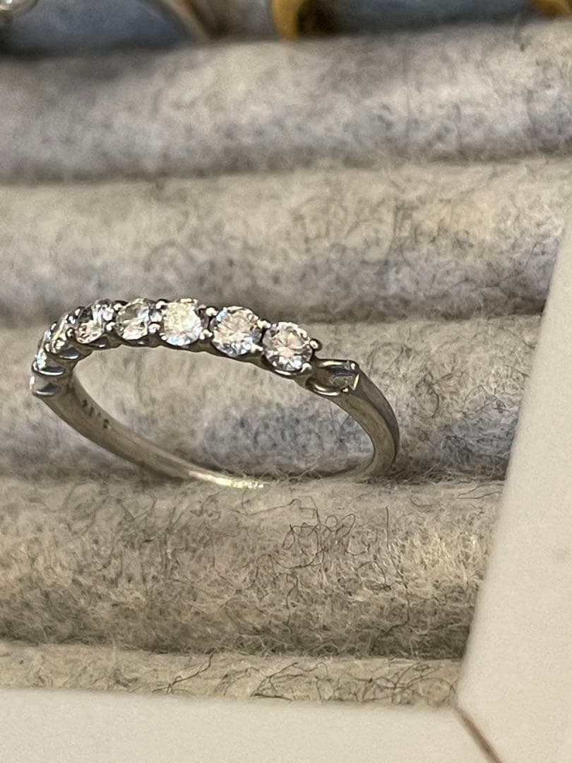 S*中様 ハーフエタニティリング　【修理・リメイク前提】