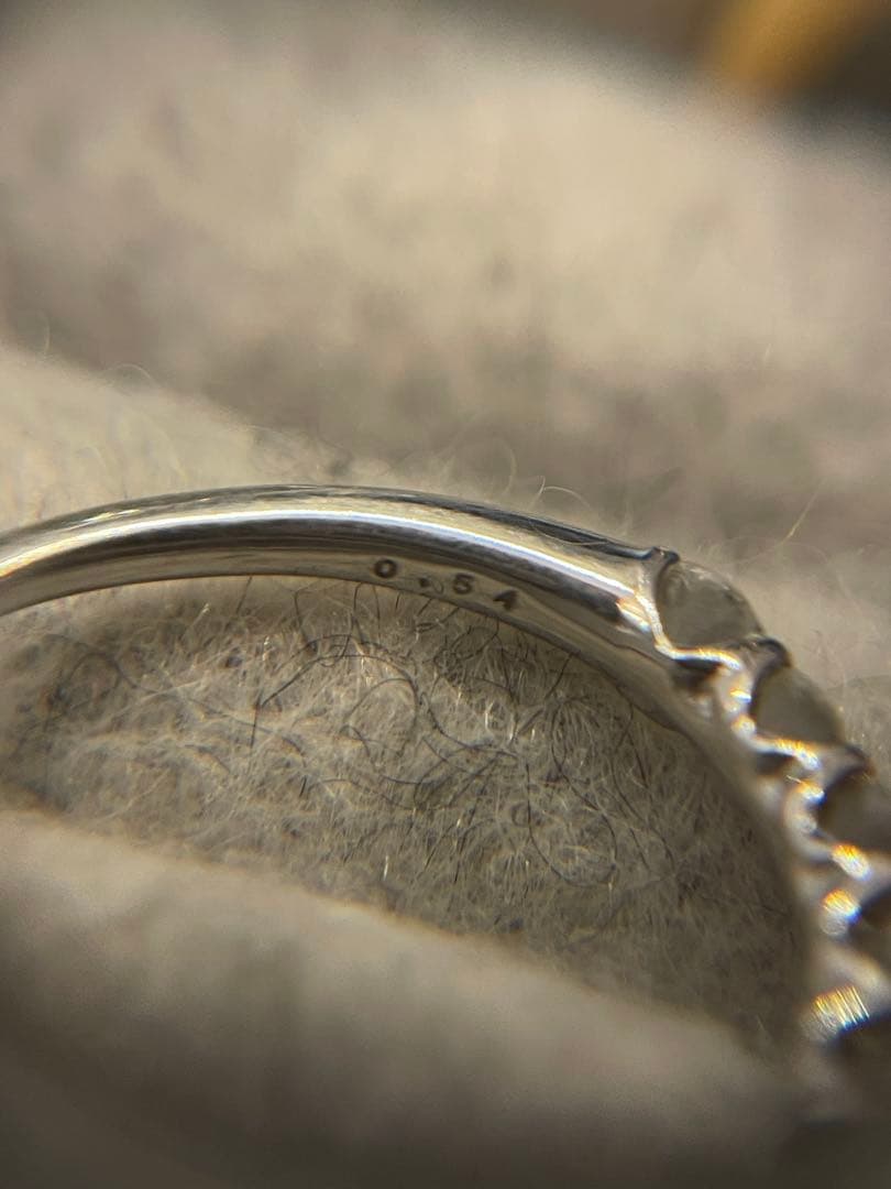 S*中様 ハーフエタニティリング　【修理・リメイク前提】