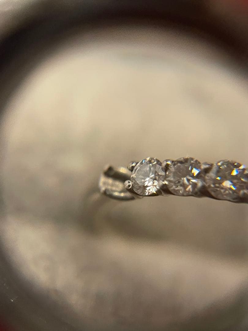 S*中様 ハーフエタニティリング　【修理・リメイク前提】