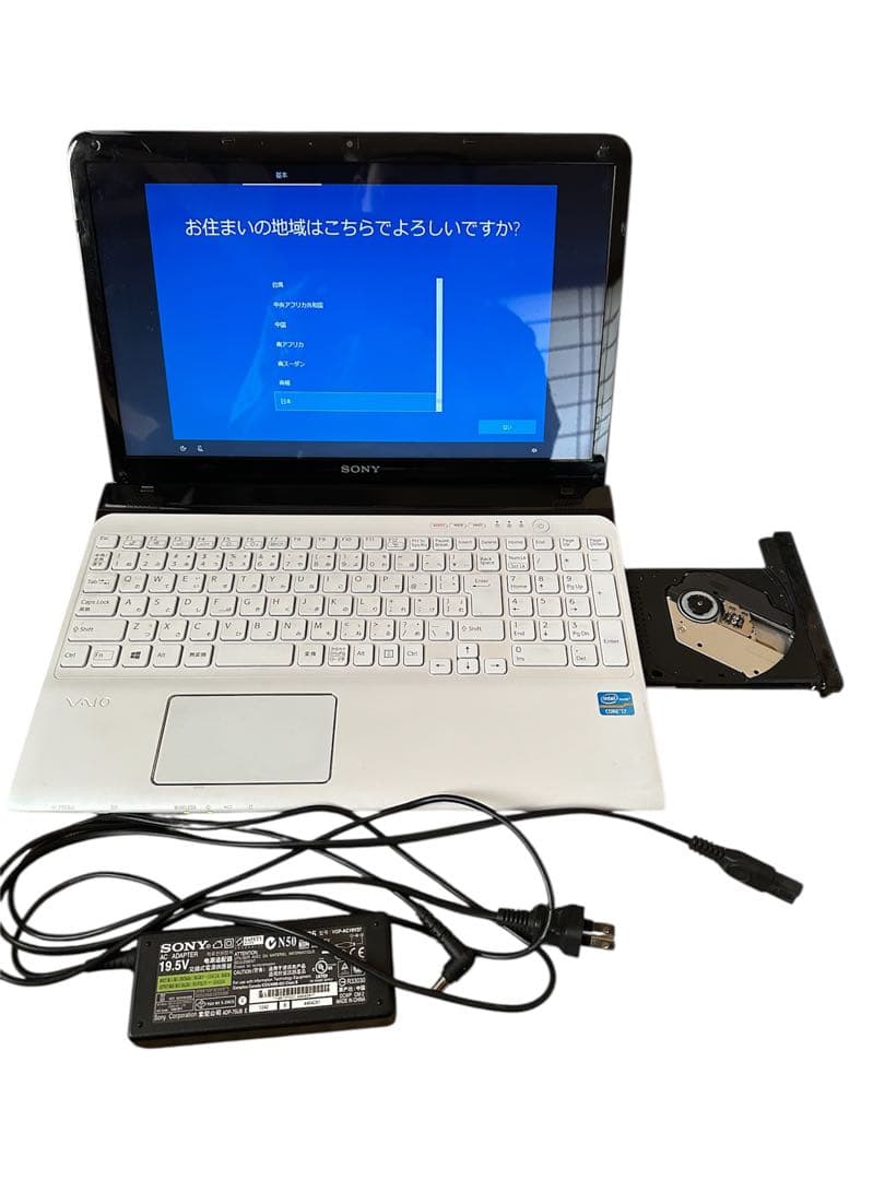Windowsノート本体 SONY VAIO SVE151B11N Windows10 