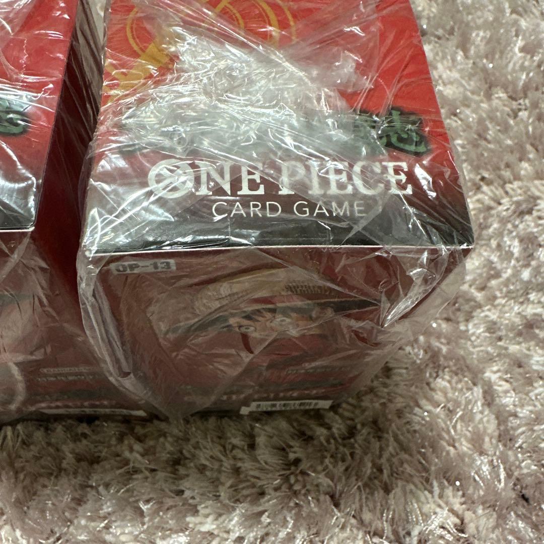 ワンピースカードゲーム 受け継がれる意志 2BOX テープ付き プロモカード6枚