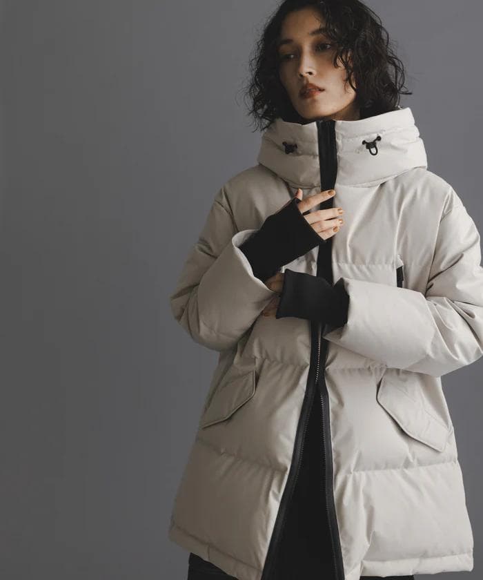 【新品】NANO UNIVERSE 西川ダウン/ソロテックスAラインダウン