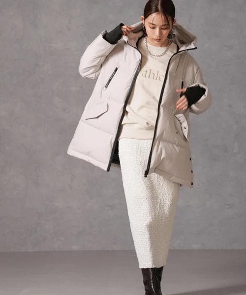 【新品】NANO UNIVERSE 西川ダウン/ソロテックスAラインダウン