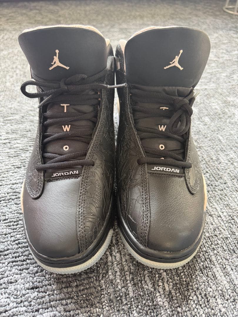 w*d様 超レア！新品未使用品、Jordan ブラック 高トップスニーカー！