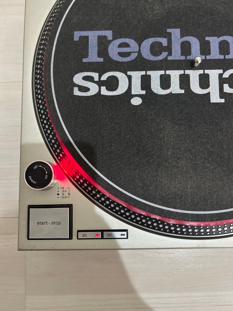 テクニクス ターンテーブル SL-1200MK3D シルバー