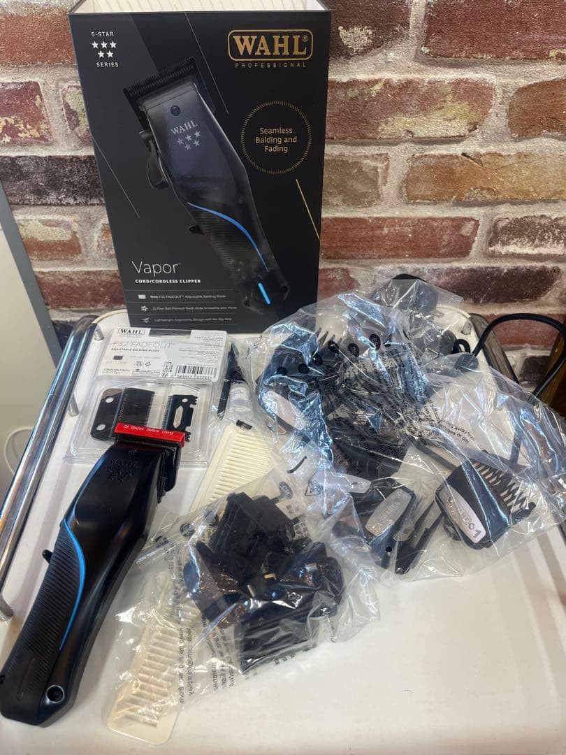 国内品 WAHL Vapor バリカン 替刃1個付