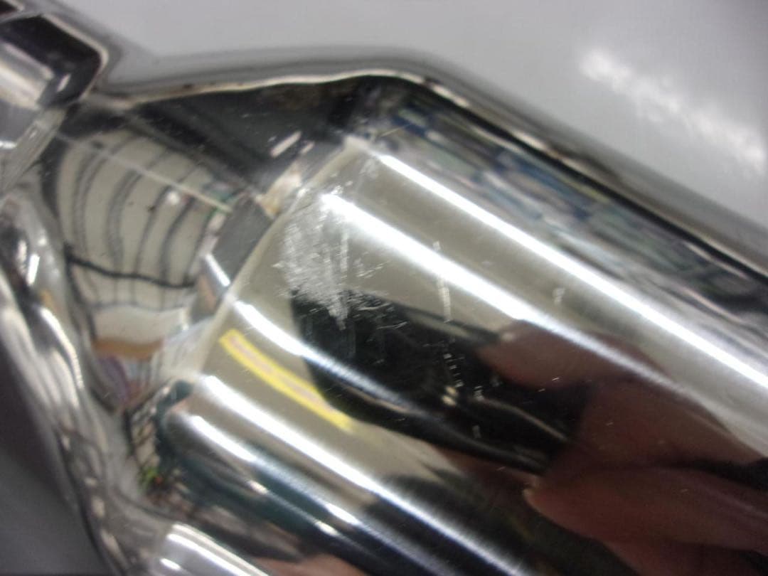 60ハリアー　4本出し　ストレート　マフラー　リアピース　直管　真円　　デュアル