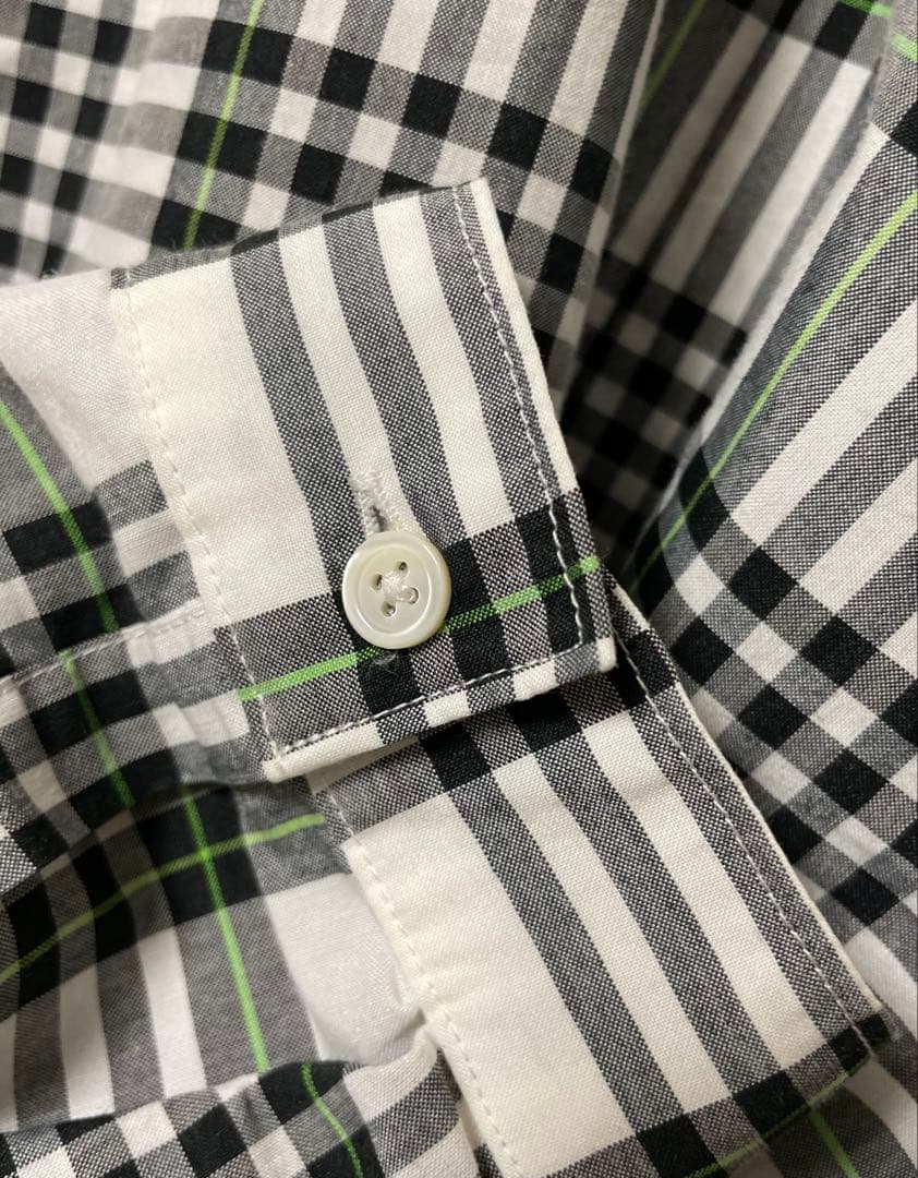 ★超美品Fresh Service ユーティリティマドラスボタンダウンシャツ