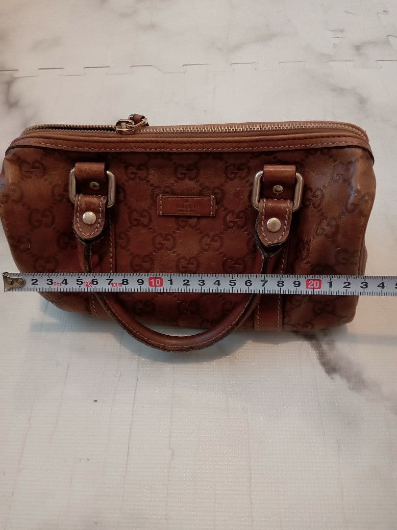 GUCCIシマミニボストン☆