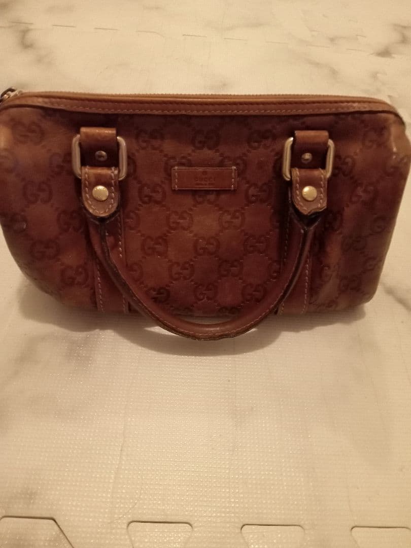 GUCCIシマミニボストン☆