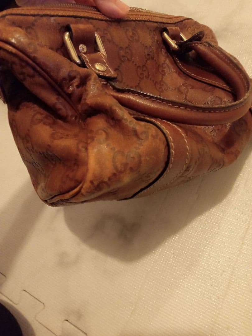 GUCCIシマミニボストン☆