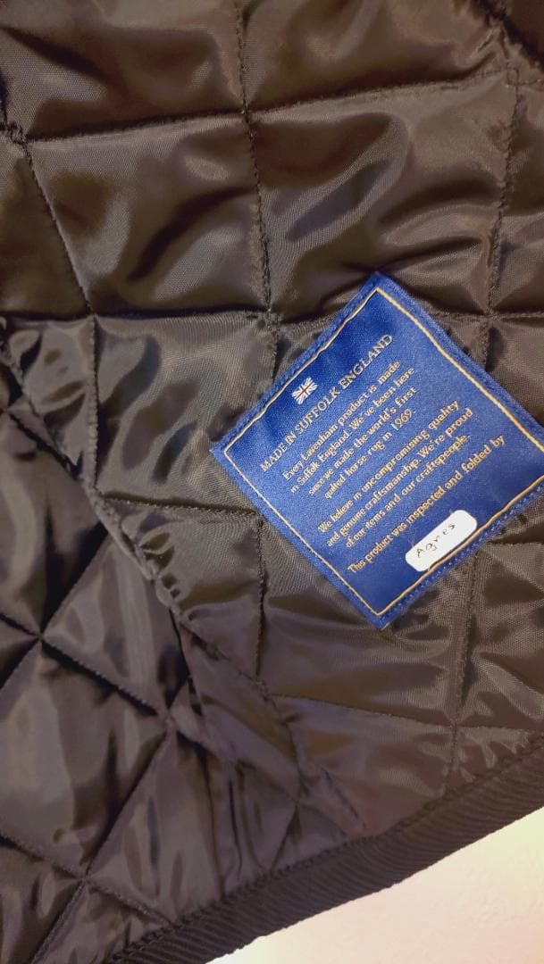 LAVENHAM メンズ　ジレ　サイズS　Black