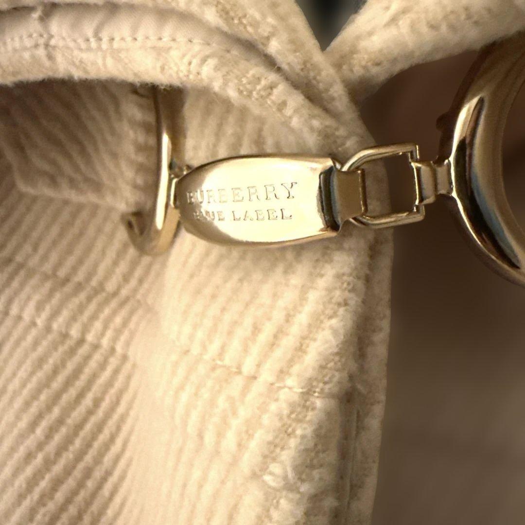 BURBERRY BLUE LABEL ラビットファー　ダッフルコート