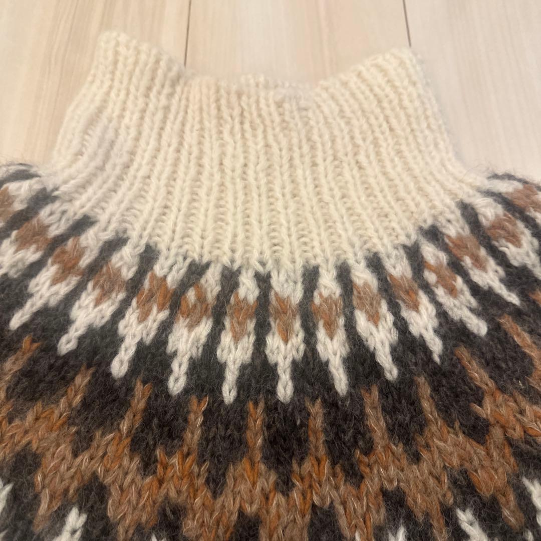 かぐれ　ノルディックタートルニット