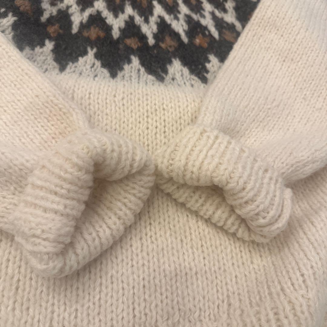 かぐれ　ノルディックタートルニット