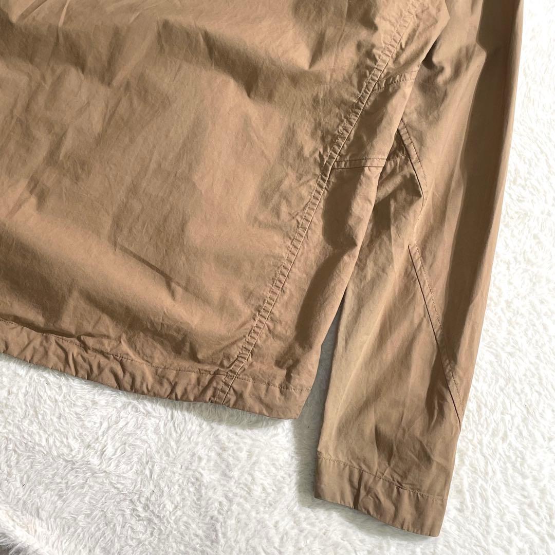 クレッタルムーセン　オーガニックコットン　フードジャケット　ベージュ　XS