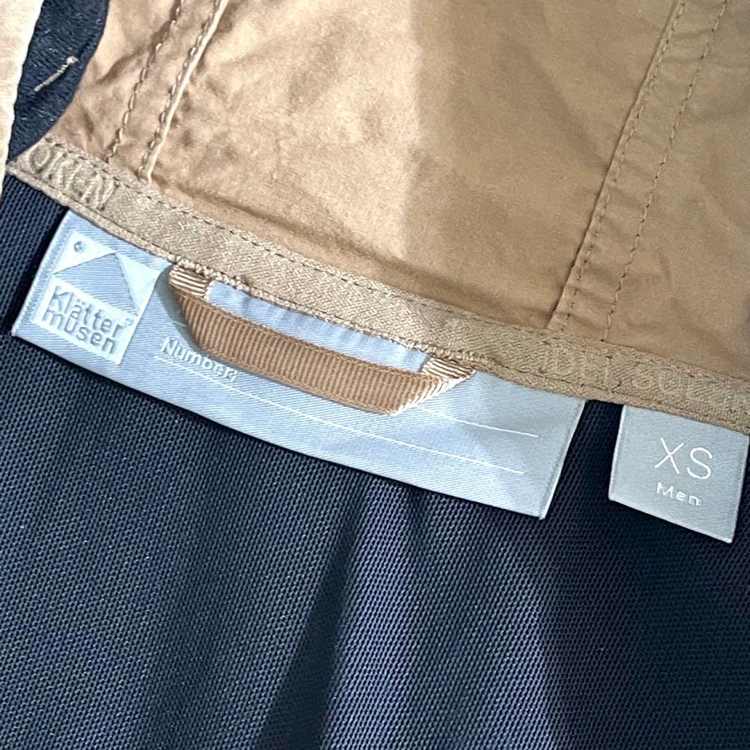 クレッタルムーセン　オーガニックコットン　フードジャケット　ベージュ　XS