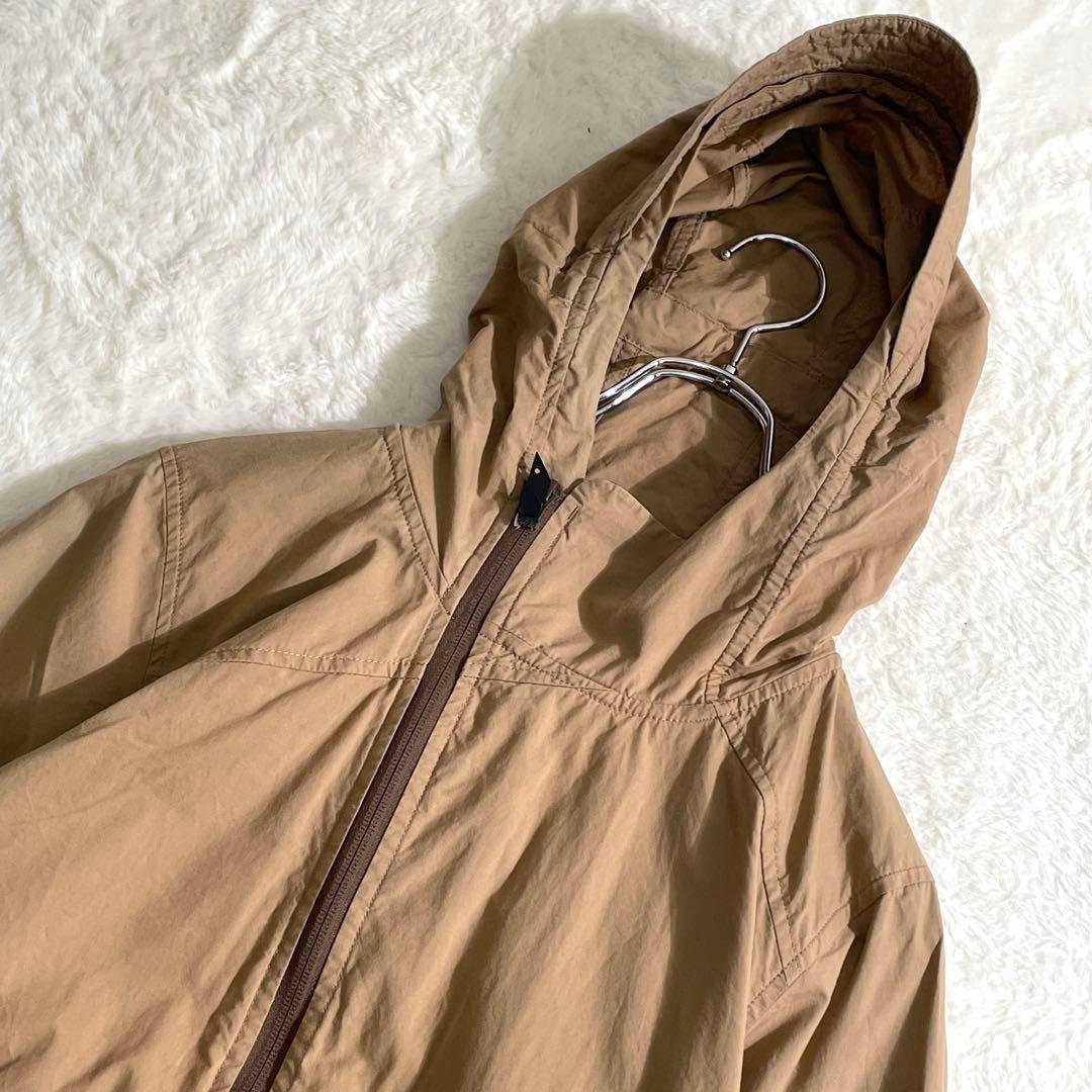 クレッタルムーセン　オーガニックコットン　フードジャケット　ベージュ　XS