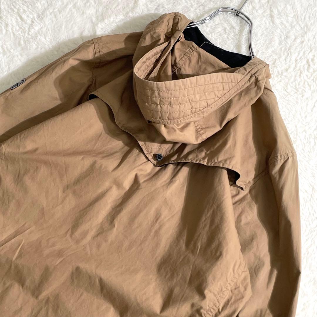 クレッタルムーセン　オーガニックコットン　フードジャケット　ベージュ　XS