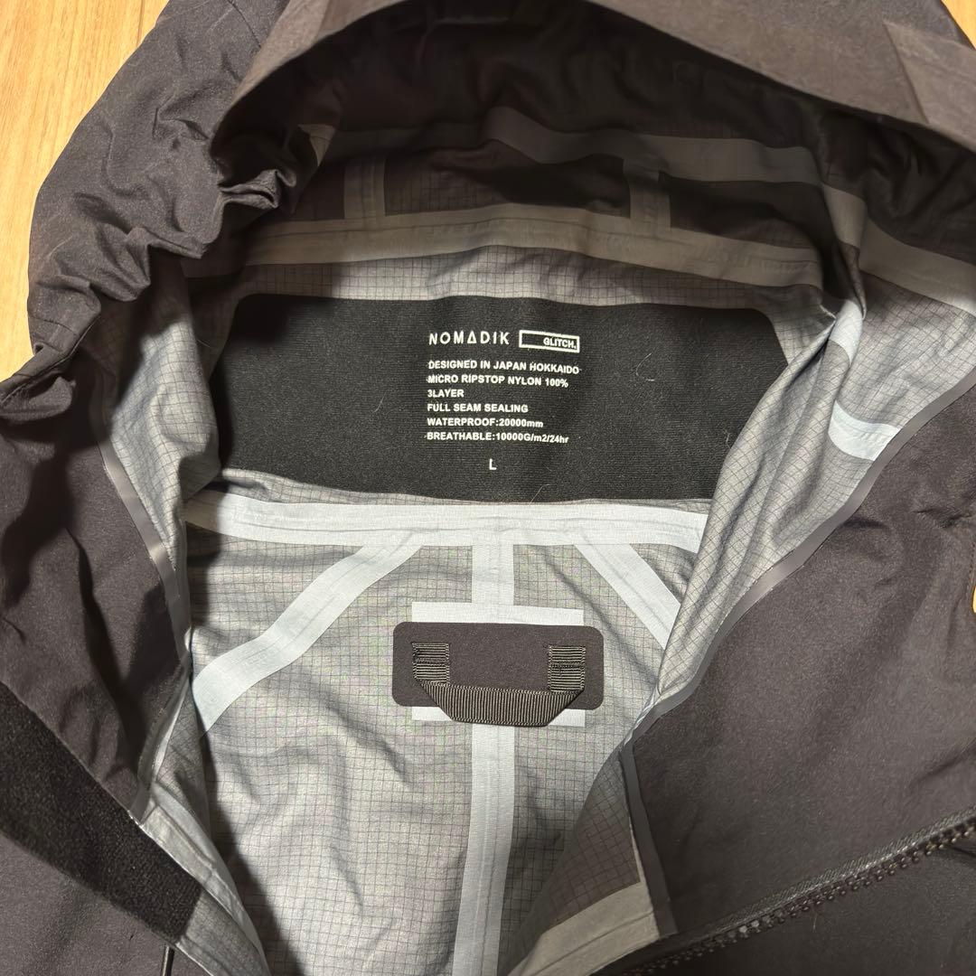 スノーボード NOMADIK GLITCH JKT BLACK L