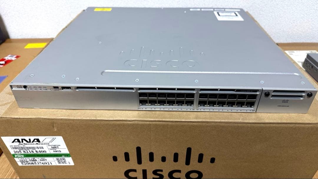 Cisco Catalyst WS-C3850-24T-E / L3スイッチ