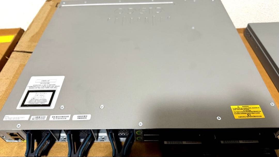 Cisco Catalyst WS-C3850-24T-E / L3スイッチ